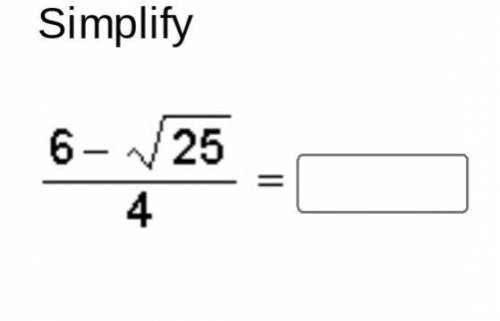 The quadratic formula