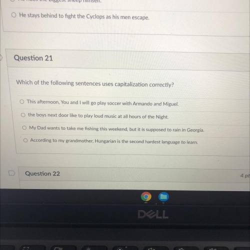 Need help with answer
