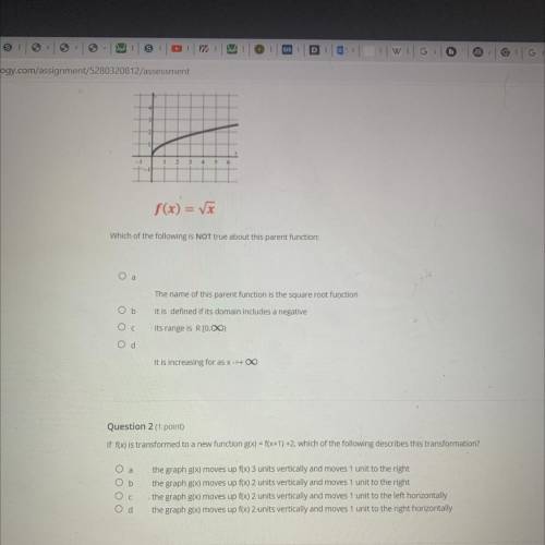 Can y’all help me out on this test… thank you