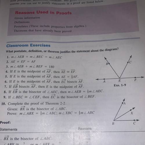 1-9 this is geometry btw please help asap