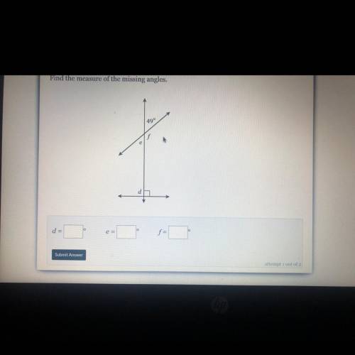 HELP PLEASE
Find the measure of the 
missing angles.