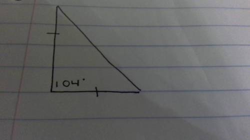 Another one these :(

Classify the following triangle. Check all that apply
A. scalene 
B. Right
C
