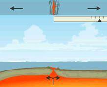 What kind of boundary or zone is shown in the image below?

A. Subduction zone
B. Divergent bounda