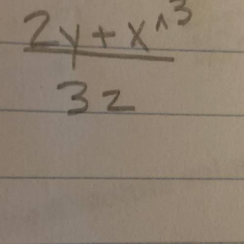 Evaluate if x=2, and z=4 to the nearest tenth