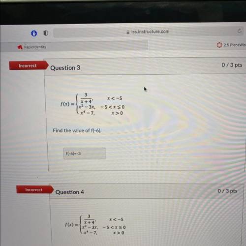 Please find the value of F for these piecewise functions ❤️