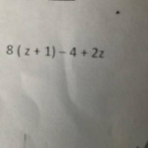 8(2+1) - 4+22 help with this plz