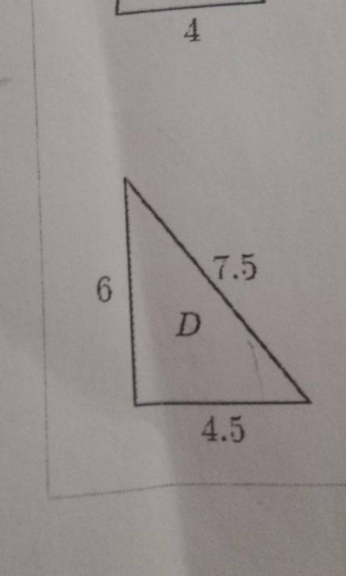 How do I find the scale factor for D?​