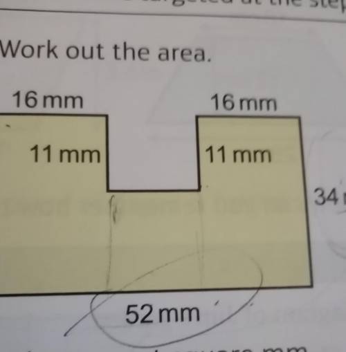What is the area of this shape​