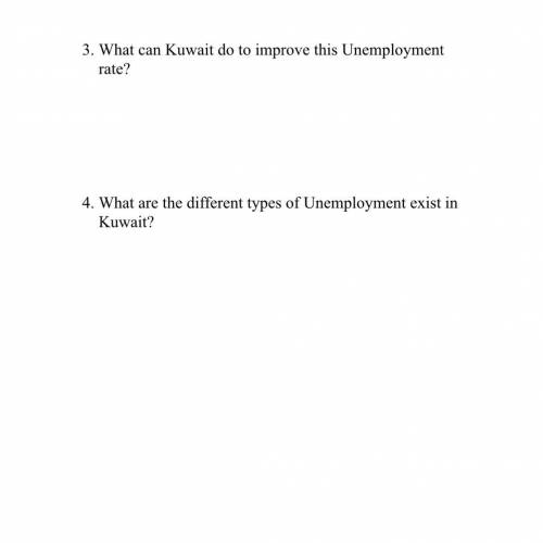 Economic-
Can someone help i need the answers just 2 questions :)