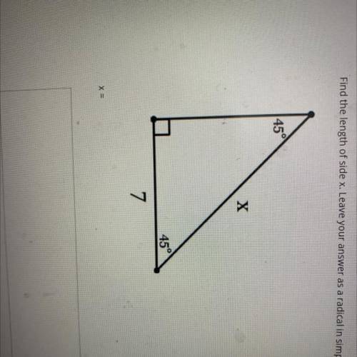 Help leave answer in simple radical form