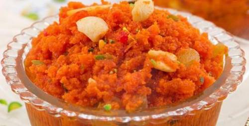 What is the English name of the Indian dish  gajar ka halwa ​