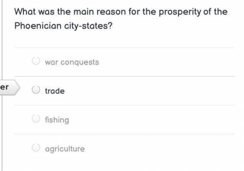 What was the main reason for the prosperity of the Phoenician city-states?