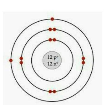 SOMEONE PLZ HELP Draw the Bohr-Rutherford diagram of magnesium( -26)