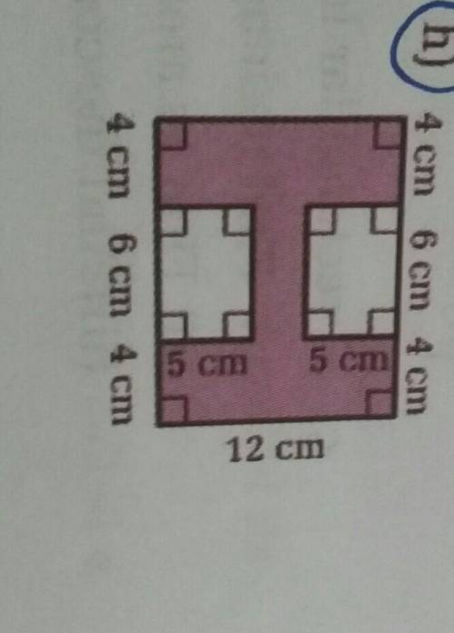 Find the area of the shaded region.pls do this with explanation.​