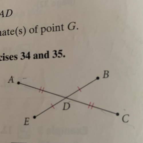 34.If AD = 12 and AC =12 and AC = 4y - 36, find the value of y. Then find AC and DC.