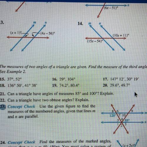 Please help with 17 and 19