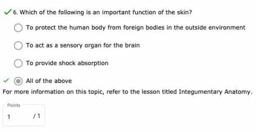 Which of the following is an important function of the skin?
pls pst