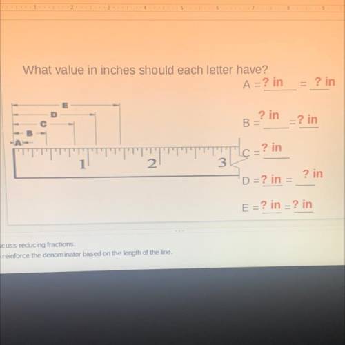 What value in inches should each letter have?