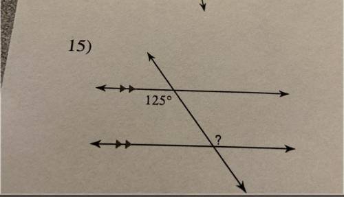 15)
125°
?
Help me plzzz