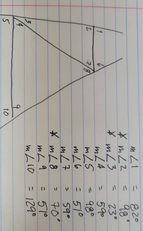 Need help with this geometry homework. Only need question 3
