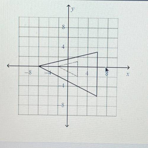 PLSSSS HELP
The dashed triangle is a dilation image of the solid tria