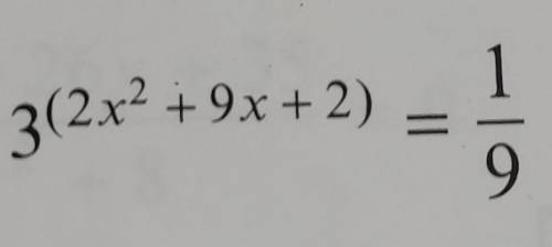 Find the real solution of the following equation.