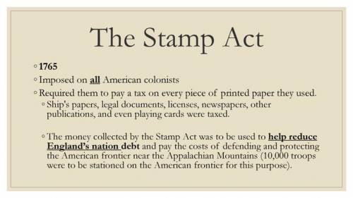 As a result of the stamp act how many British troops were stationed near the Appalachian Mountains