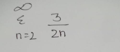 Find the sum of series: