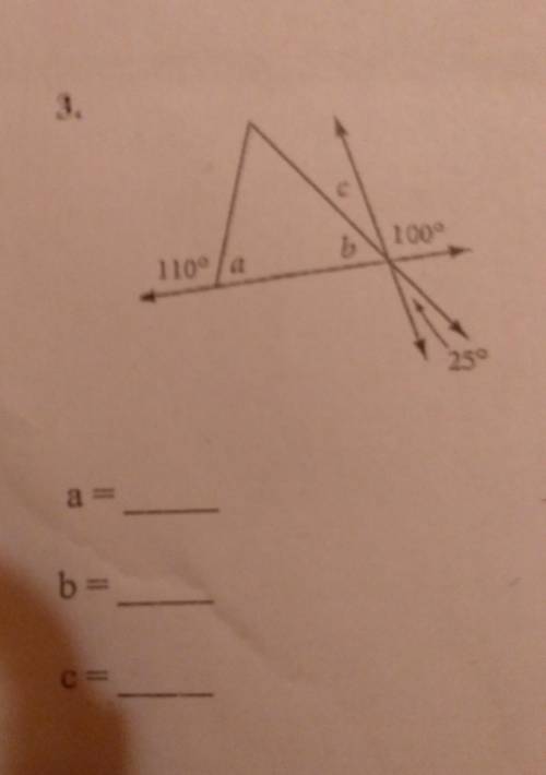 Find the measure of all the missing angles