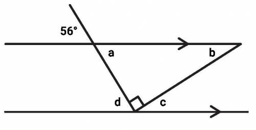 Work out the size of angle a.

angle a = 
°
Give a reason why. 
Work out the size of angle b.
angl