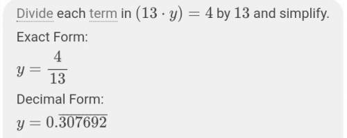 13x+y=4 plz help i cant get it right lol