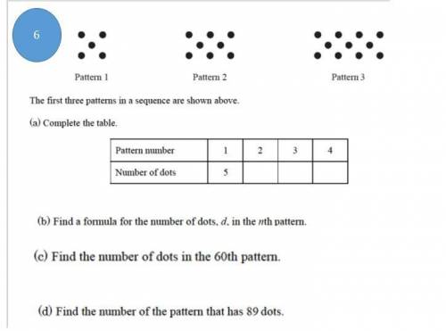 Please explain how to do question 6, D