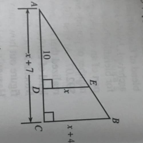 Solve for x. Please help out