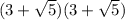 (3 + \sqrt{5} )(3 + \sqrt{5} )