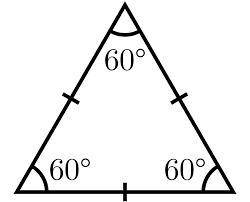 What does equilateral triangle mean
