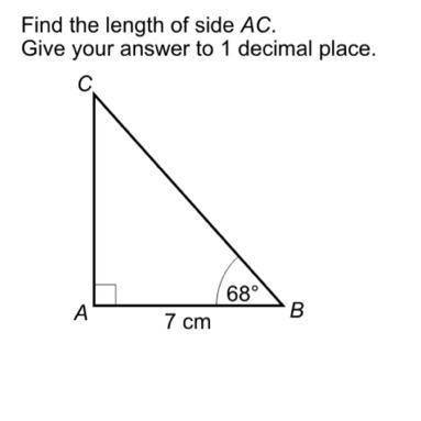 Find the length of side AC