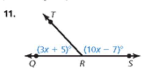Plz help! ASAP 
Find the measure of angle