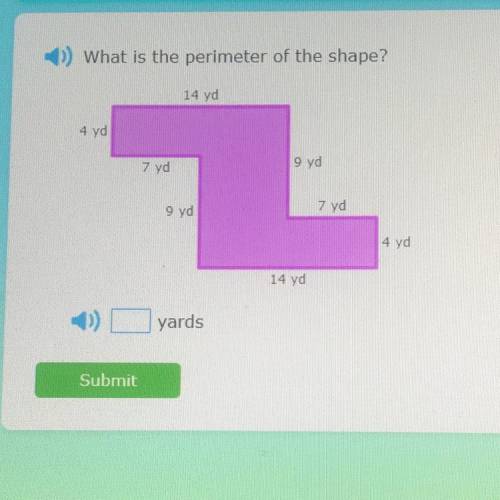 What is the perimeter of the shape?
