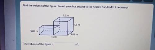 10 POINTS Find the volume of the figure. Round to the nearest hundredth