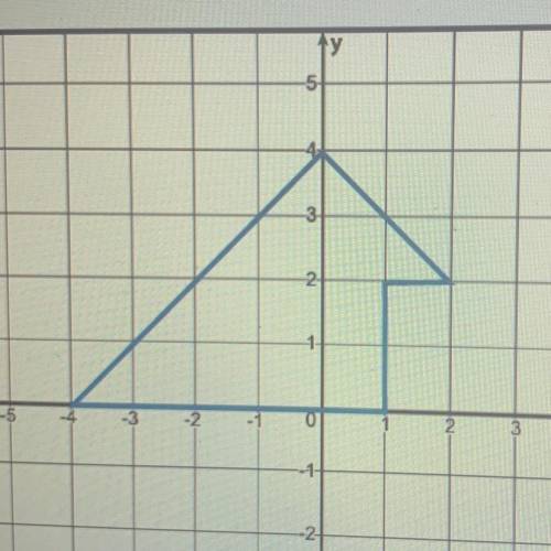 PLEASE HELP FAST PLSSS PLSSS find the area of the following shape. you must show all work to receiv