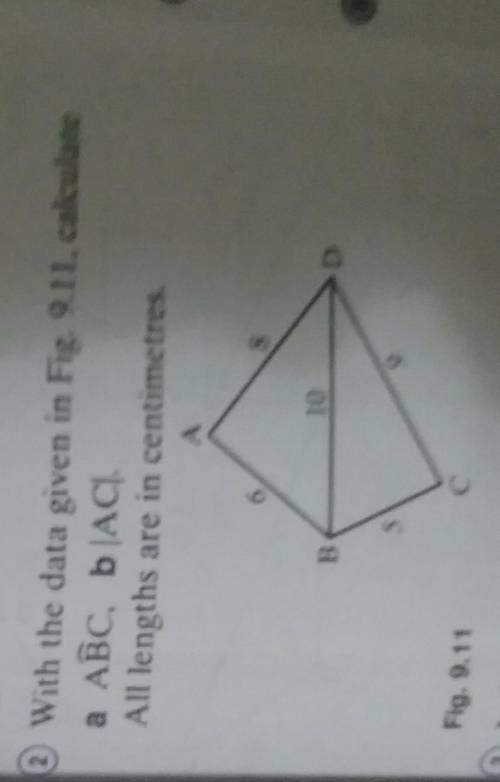 Calculate This Using Cosine Rule.