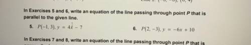 I need help with 5&6 please ASAP