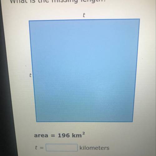 What is the missing length