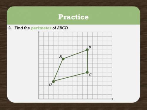 What is the perimeter? 
Geometry!!!
