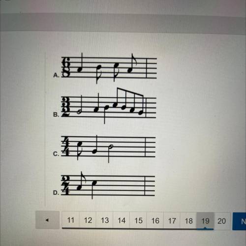 Which measure has the correct number of beats