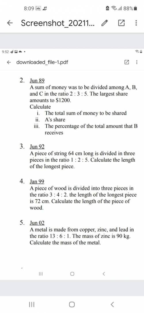Please help me with this math work