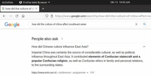 How did the culture of China affect Southeast Asian states?