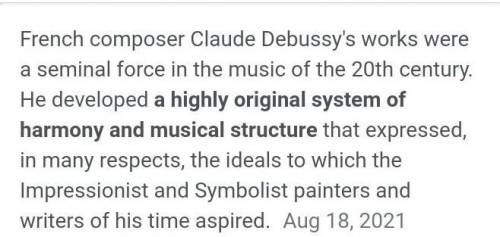 Role of Audience Claude Debussy and Joseph Maurice ravel?