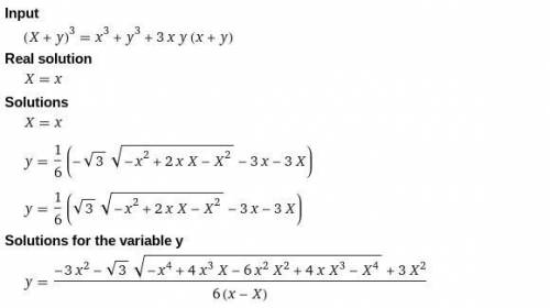 (X+y)^3=x^3+y^3+3xy(x+y)