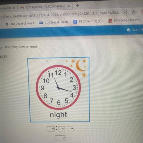 I need help im not good with telling time